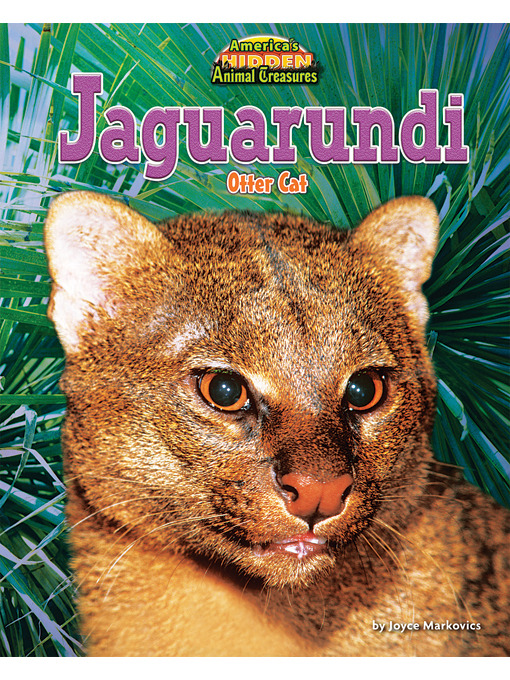 Title details for Jaguarundi by Joyce Markovics - Available
